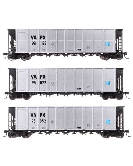 WalthersMainline 50' RD-4 Hopper - Virginia Power VAPX Set #1 - 3 Pack - HO Scale