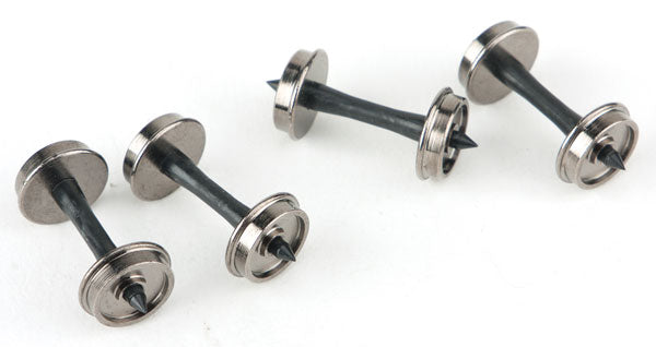 WalthersProto 33" Turned Metal RP-25 Wheelsets with Plastic Axles - Pkg of 12 - HO Scale