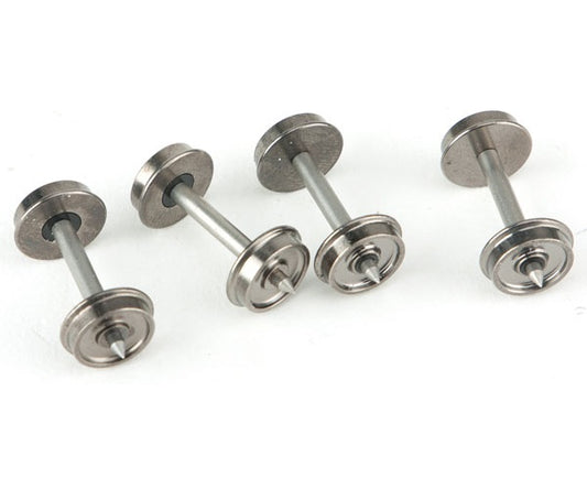 WalthersProto 36" Turned Metal RP-25 Wheelsets with Metal Axles - Pkg of 12 - HO Scale