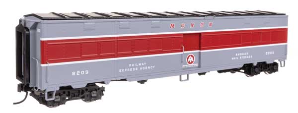 WalthersProto (920-10827) | CBQ-Style Express Boxcar Troop Kitchen Conversion | Monon #2209 | HO Scale