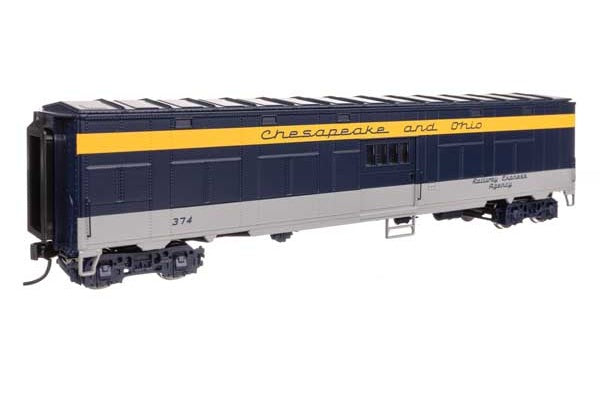 WalthersProto (920-10844) | C&O-Style Express Boxcar Troop Sleeper Conversion | Chesapeake & Ohio C&O #377 | HO Scale
