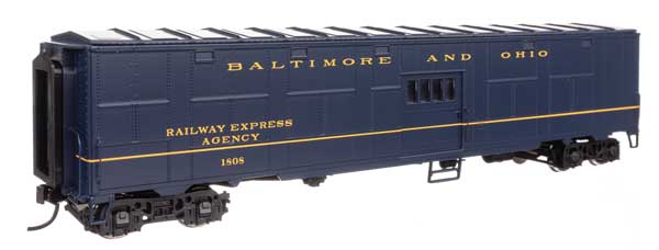 WalthersProto (920-10847) | C&O-Style Express Boxcar Troop Sleeper Conversion | Baltimore & Ohio B&O #1808 | HO Scale