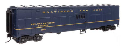 WalthersProto (920-10847) | C&O-Style Express Boxcar Troop Sleeper Conversion | Baltimore & Ohio B&O #1808 | HO Scale