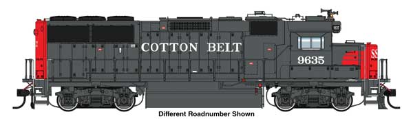 WalthersProto (920-41827) | EMD GP60 | Cotton Belt SSW #9654 | DCC & Sound | HO Scale [PRE-ORDER]