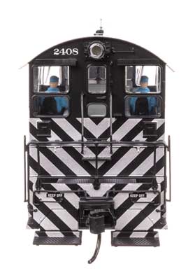 WalthersProto EMD NW2 | Atchison, Topeka & Santa Fe ATSF #2408 | Zebra Stripes | DCC | ESU(R) LokSound | HO Scale