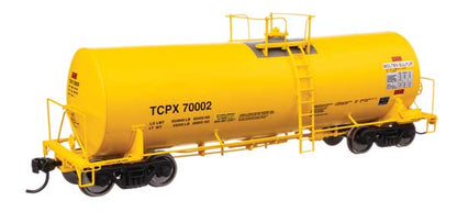 WalthersProto 40' Trinity 14,000 Gallon Molten Sulfur Tank Car - TCPX #70002 - HO Scale