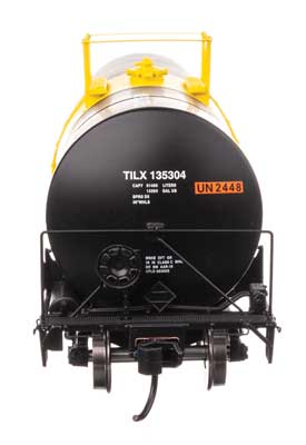 WalthersProto 40' Trinity 14,000 Gallon Molten Sulfur Tank Car - Trinity Leasing #135304 - HO Scale