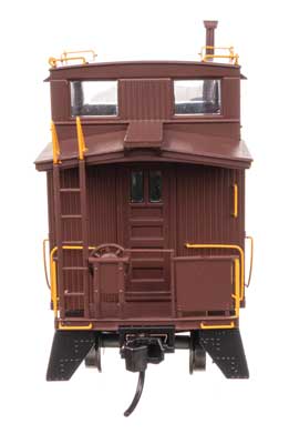WalthersProto 30' GTW Style Wood Caboose with Offset Coupola - Denver & Rio Grande Western(TM) D&RGW #01148 - HO Scale