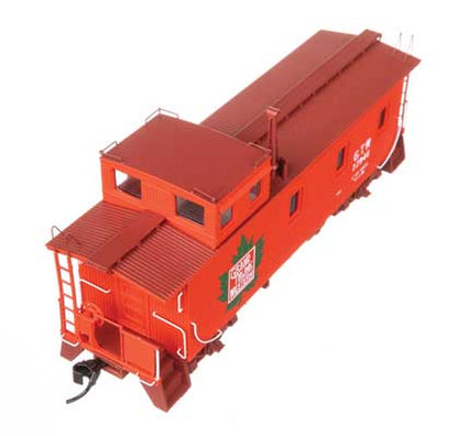 WalthersProto 30' GTW Style Wood Caboose with Offset Coupola - Grand Trunk Western (Early) #77946 - HO Scale