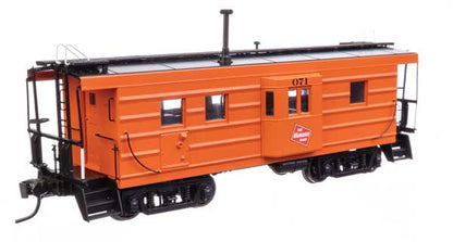 Walthers Proto Milwaukee Rib Sided Caboose - Milwaukee Road #071  - HO Scale