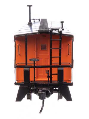 Walthers Proto Milwaukee Rib Sided Caboose - Milwaukee Road #071  - HO Scale