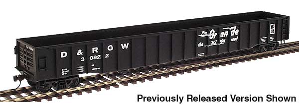 WalthersProto (920-105411) | 65' Thrall Mill Gondola | Denver & Rio Grande Western(TM) #30807 | HO Scale [PRE-ORDER]