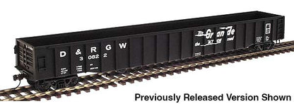 WalthersProto (920-105411) | 65' Thrall Mill Gondola | Denver & Rio Grande Western(TM) #30807 | HO Scale [PRE-ORDER]