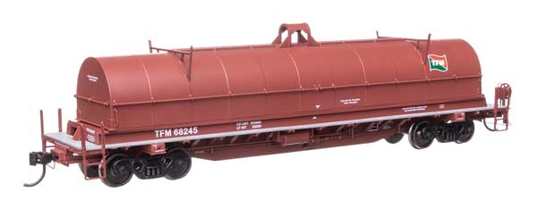 WalthersProto (910-105713) | 52' NSC Type II Coil Car | Transportacion Ferroviaria Mexicana #68002 | HO Scale