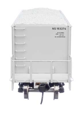 WalthersProto 40' Ortner 100-Ton Open Aggregate Hopper - Norfolk Southern NS #153276 - HO Scale