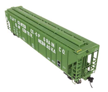 WalthersProto 920-106182 • 55' Evans 4780 Covered Hopper • Clay Center USLX #26283 • HO Scale