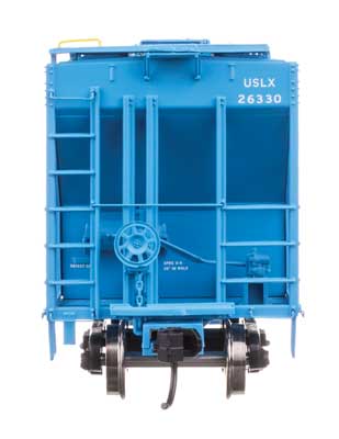 WalthersProto 920-106193 • 55' Evans 4780 Covered Hopper • Greenwood USLX #26344 • HO Scale