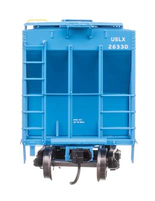 WalthersProto 920-106193 • 55' Evans 4780 Covered Hopper • Greenwood USLX #26344 • HO Scale