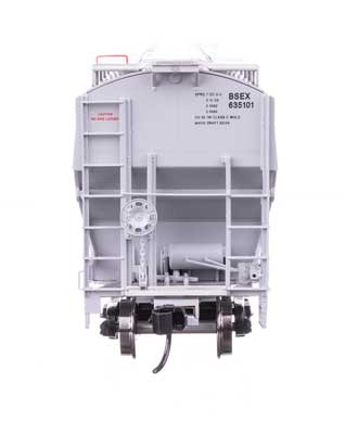 WalthersProto 67' Trinity 6351 4-Bay Covered Hopper | Badger State Ethanol BSEX #635115 | HO Scale