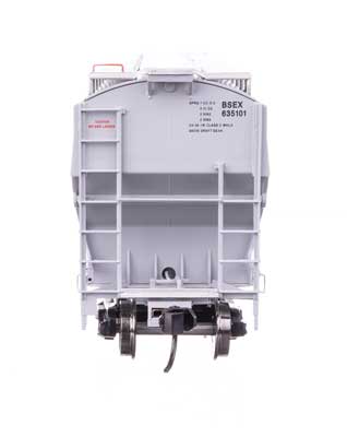 WalthersProto 67' Trinity 6351 4-Bay Covered Hopper | Badger State Ethanol BSEX #635115 | HO Scale