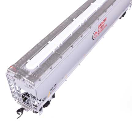 WalthersProto 67' Trinity 6351 4-Bay Covered Hopper | Badger State Ethanol BSEX #635115 | HO Scale