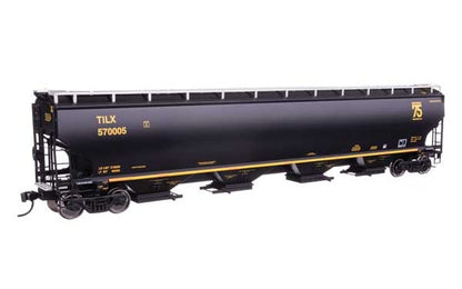 WalthersProto 67' Trinity 6351 4-Bay Covered Hopper | Trinity Industries Leasing TILX #570005 | HO Scale
