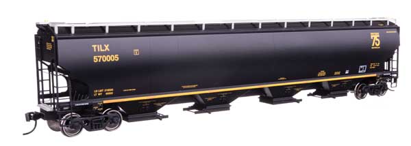 WalthersProto 67' Trinity 6351 4-Bay Covered Hopper | Trinity Industries Leasing TILX #570005 | HO Scale