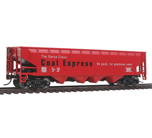 WalthersTrainline (931-1439) | Offset Hopper | Santa Claus Coal Express | HO Scale