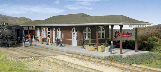 Walthers Cornerstone Whitehall Station | Kit | HO Scale