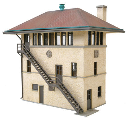 Walthers Cornerstone 933-2983 • Santa Fe Interlocking Tower • Kit • HO Scale