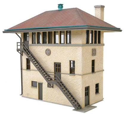 Walthers Cornerstone 933-2983 • Santa Fe Interlocking Tower • Kit • HO Scale