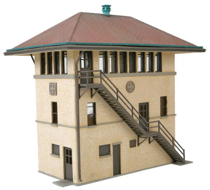Walthers Cornerstone 933-2983 • Santa Fe Interlocking Tower • Kit • HO Scale