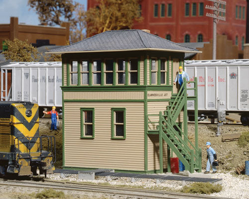 Walthers Cornerstone 933-3071 • Interlocking Tower • Kit • HO Scale