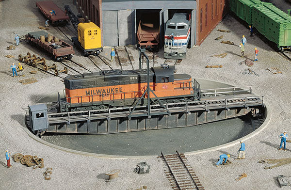 Walthers Cornerstone 90' Turntable | Kit | Pit | HO Scale