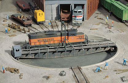 Walthers Cornerstone 90' Turntable | Kit | Pit | HO Scale