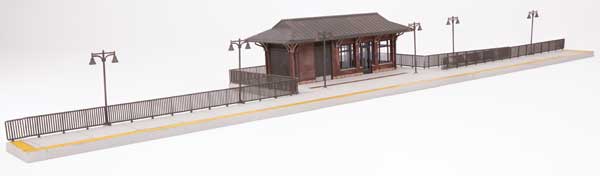 Walthers Cornerstone 933-3392 Amtrak Rural Station Kit HO Scale