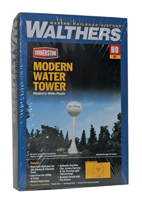 Walthers Cornerstone 939-3528 • Modern Water Tower • Kit • HO Scale