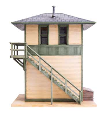 Walthers Cornerstone 933-3556 • Trackside Signal Tower • Kit • HO Scale