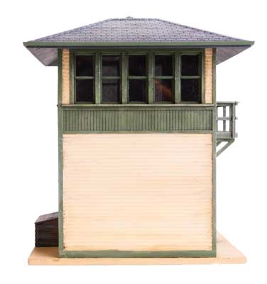 Walthers Cornerstone 933-3556 • Trackside Signal Tower • Kit • HO Scale