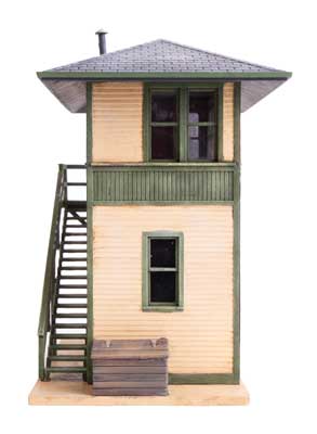 Walthers Cornerstone 933-3556 • Trackside Signal Tower • Kit • HO Scale