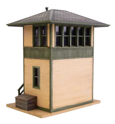 Walthers Cornerstone 933-3556 • Trackside Signal Tower • Kit • HO Scale
