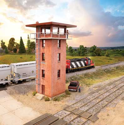 Walthers Cornerstone 933-3557 Modern Yard Tower Kit HO Scale