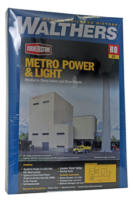 Walthers Cornerstone 933-4052 Metro Power & Light HO Scale Kit