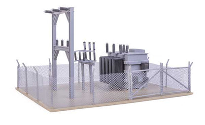 Walthers Cornerstone - Transformer Factory - Kit - HO Scale