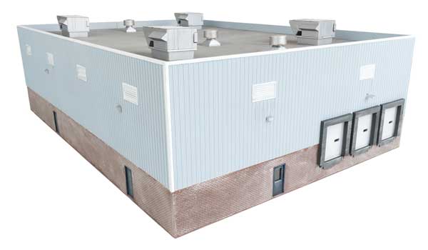 Walthers Cornerstone Plastic Pellet Plant | Kit | HO Scale