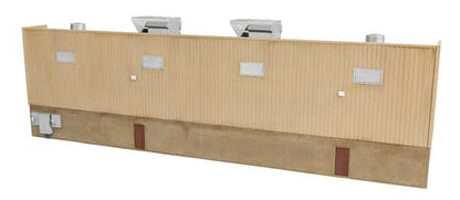 Walthers Cornerstone Plastic Pellet Plant Background Buildings | Kit | HO Scale