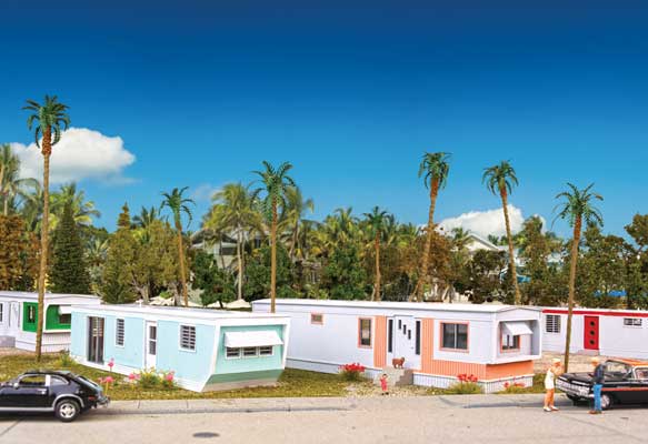 Walthers Cornerstone 2-Pack Mobile Home Kits