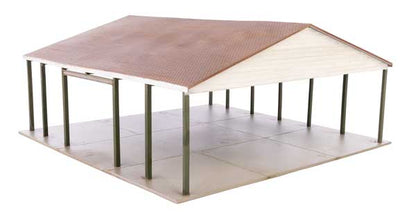 Walthers Cornerstone - Open Air Intermodal Shed - Transload Facility - Kit - HO Scale