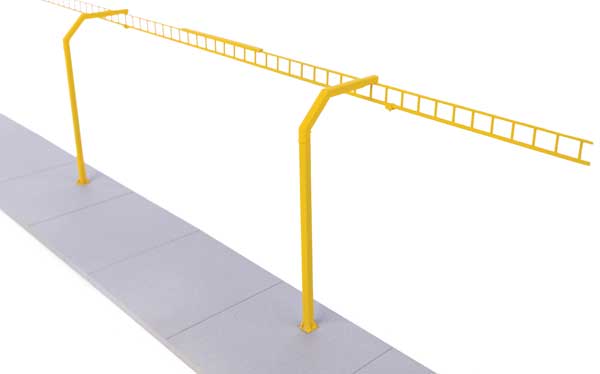 Walthers Cornerstone Transload Facility Safety System - Transload Facility - Kit - HO Scale