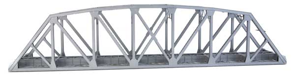 Walthers Cornerstone Arched Pratt Truss Railroad Bridge | Single Track | HO Scale